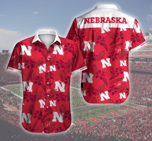 Ncaa Nebraska Cornhuskers Hawaiian Shirt Summer Button Up