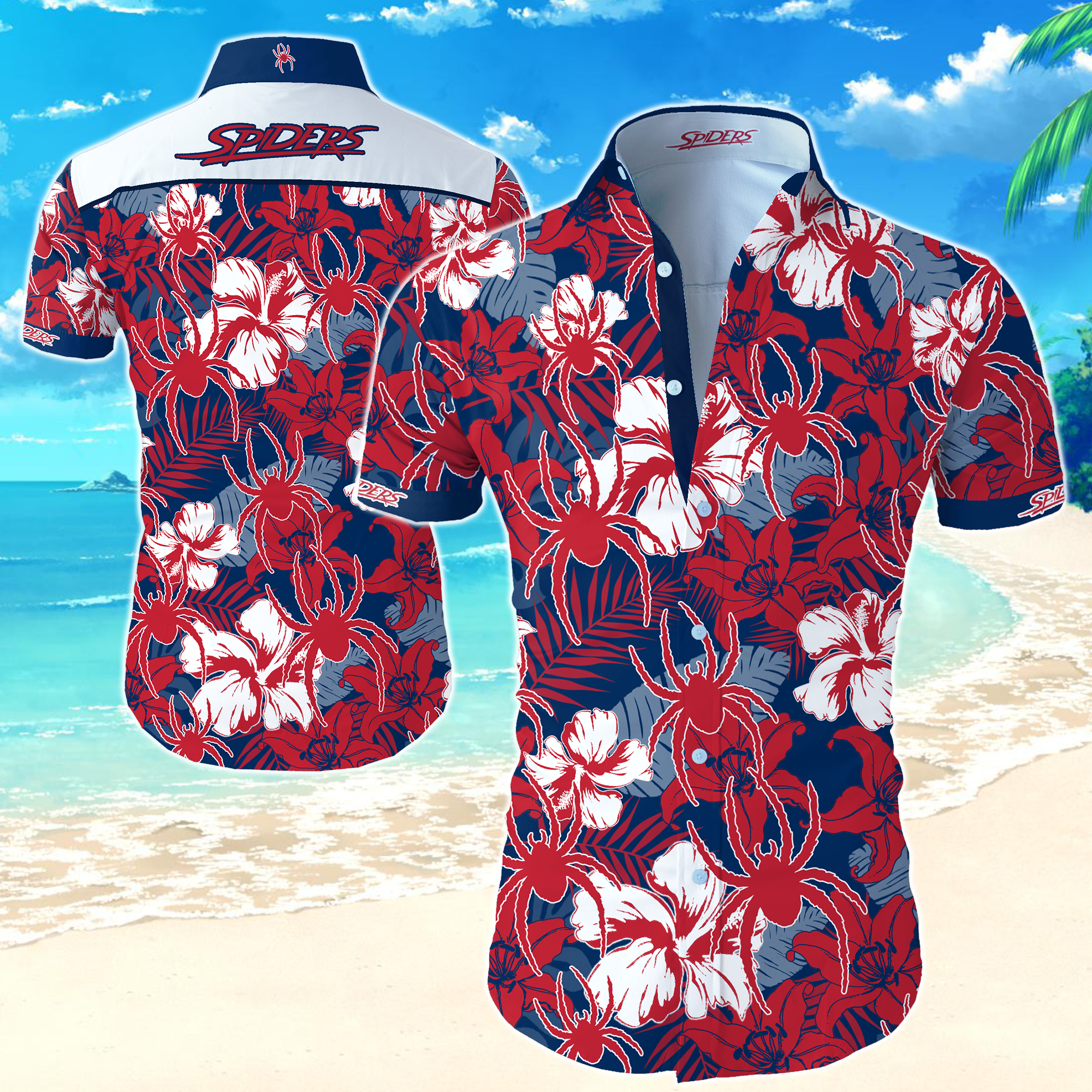 Ncaa Richmond Spiders Hawaiian Shirt Summer Button Up