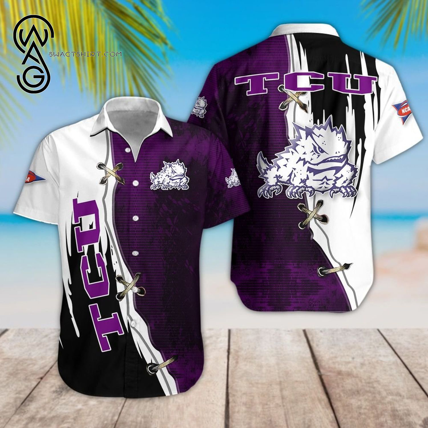 Ncaa Tcu Horned Frogs Sport Team Hawaiian Shirt