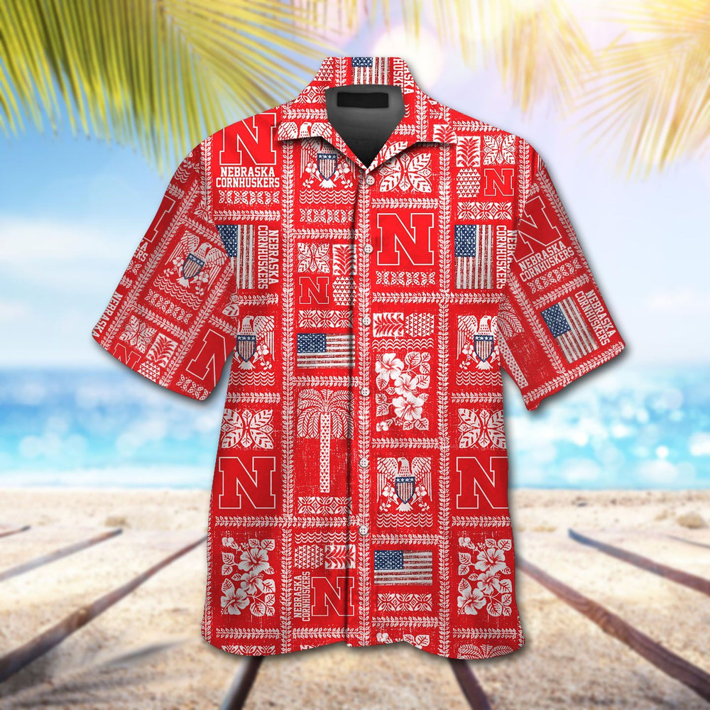 Nebraska Cornhuskers Hawaiian Shirt Hot Trendy Summer 2024