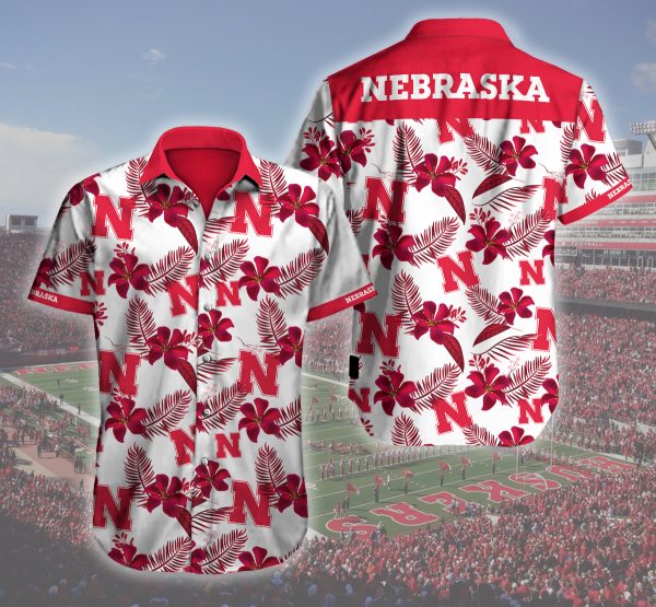 Nebraska Cornhuskers Hawaiian Shirt Summer Button Up