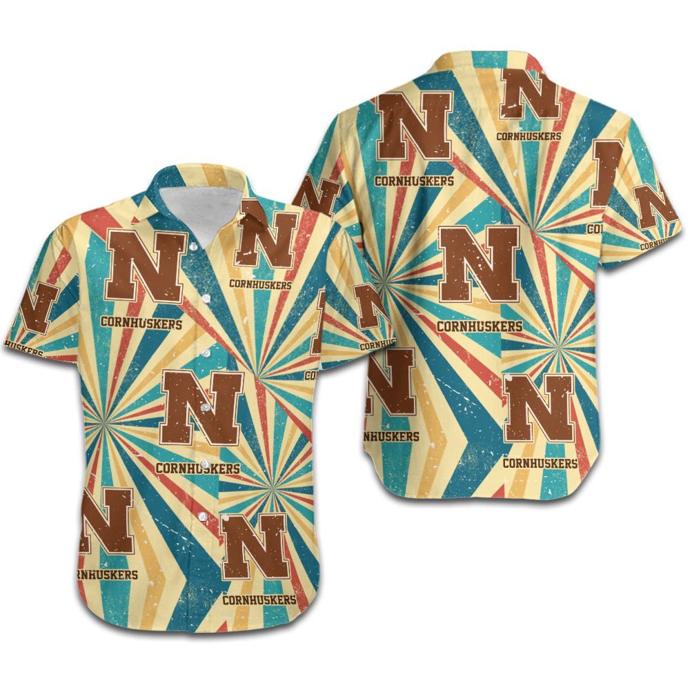 Nebraska Cornhuskers Retro Hawaiian Shirt Hot Trendy Summer 2024