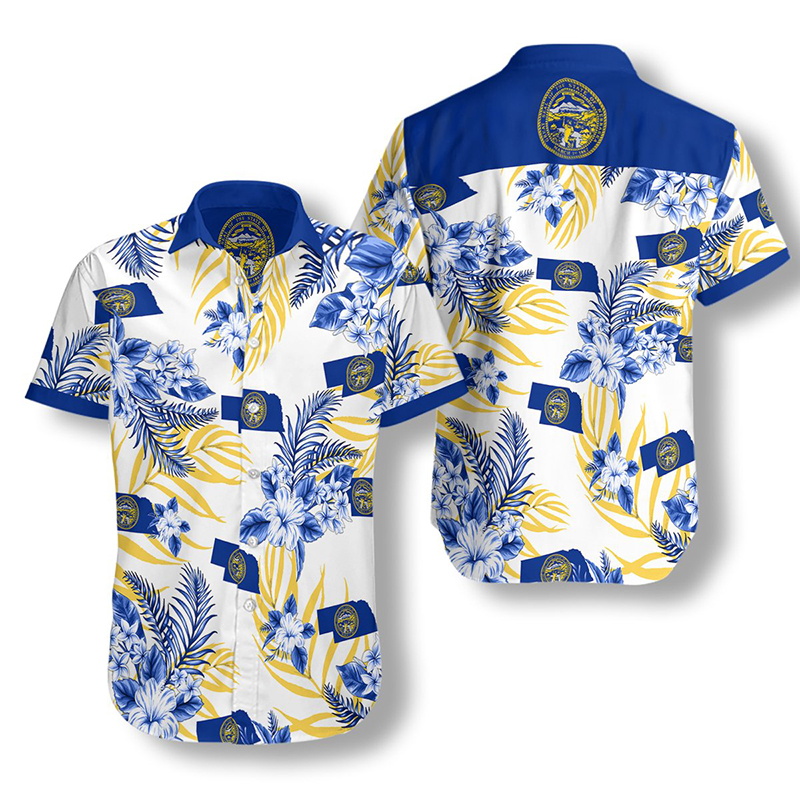 Nebraska Proud Proud Hawaiian Shirt