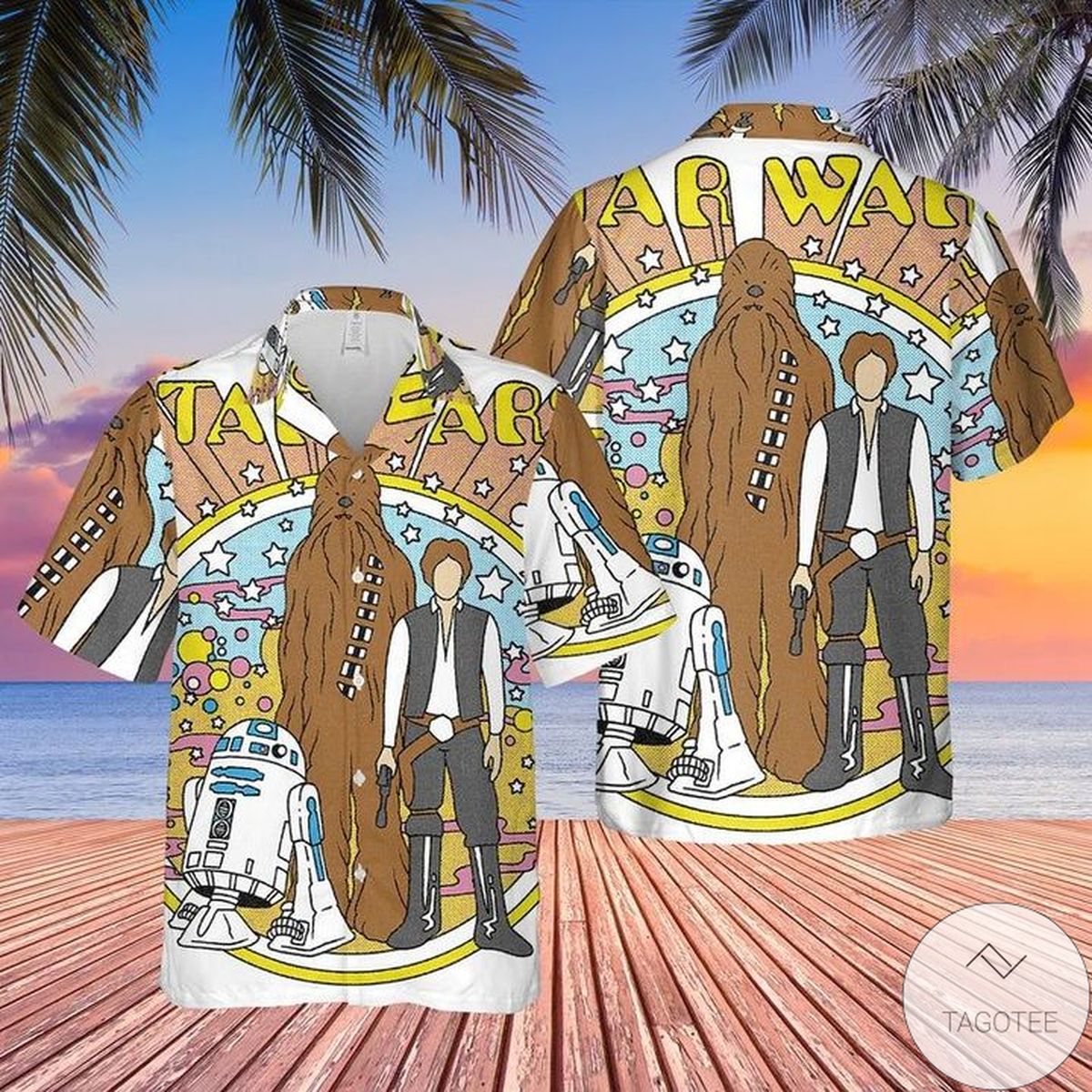 Never Tell Me The Odds Star Wars Hawaiian Shirt