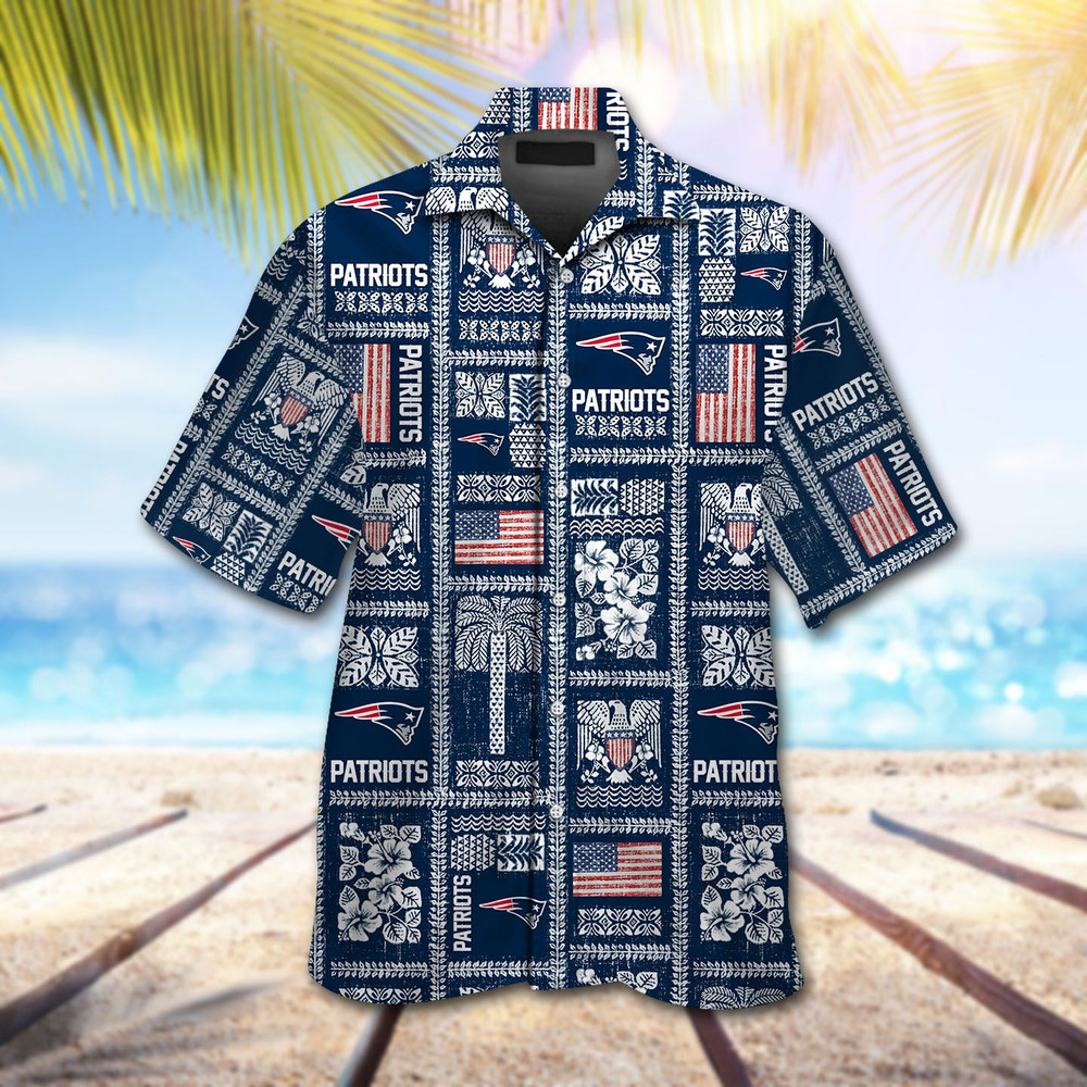 New England Patriots Hawaiian Shirt Hot Trendy Summer 2024