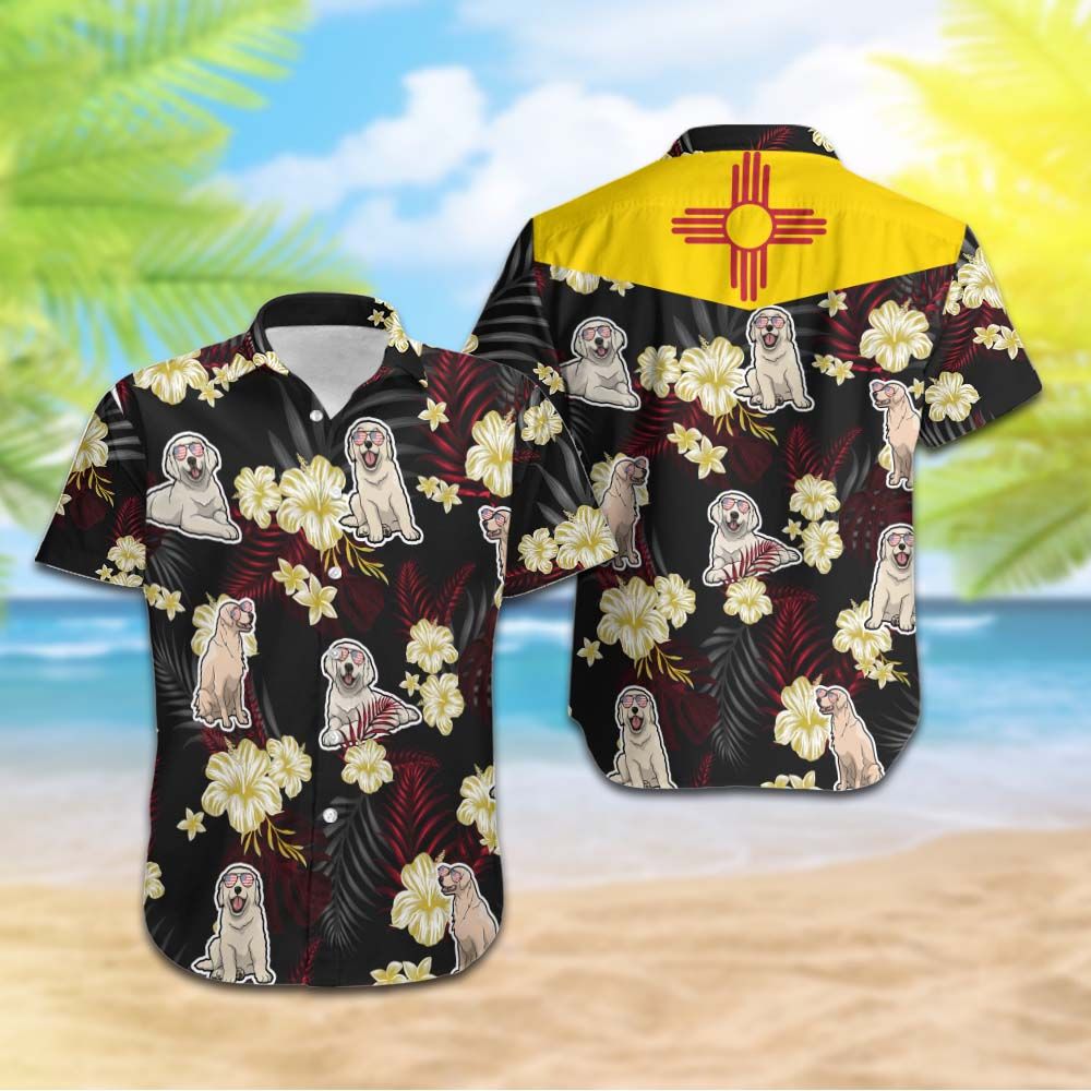 New Mexico Golden Retrievers Hawaiian Shirt Hot Trendy Summer 2024