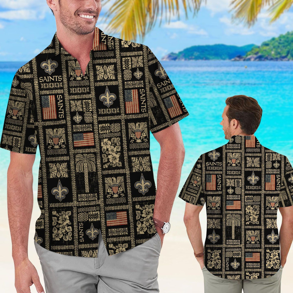 New Orleans Saints Hawaiian Shirt Hot Trendy Summer 2024