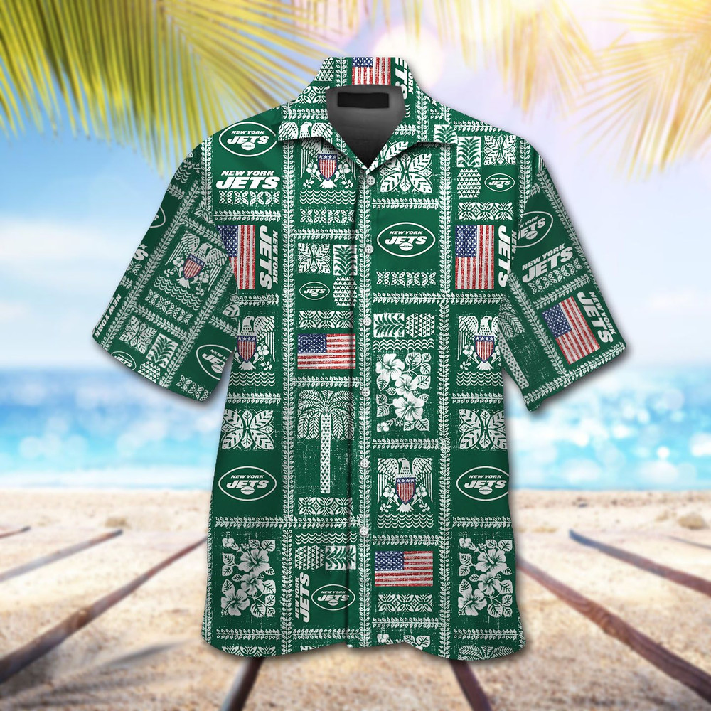 New York Jets Hawaiian Shirt Hot Trendy Summer 2024