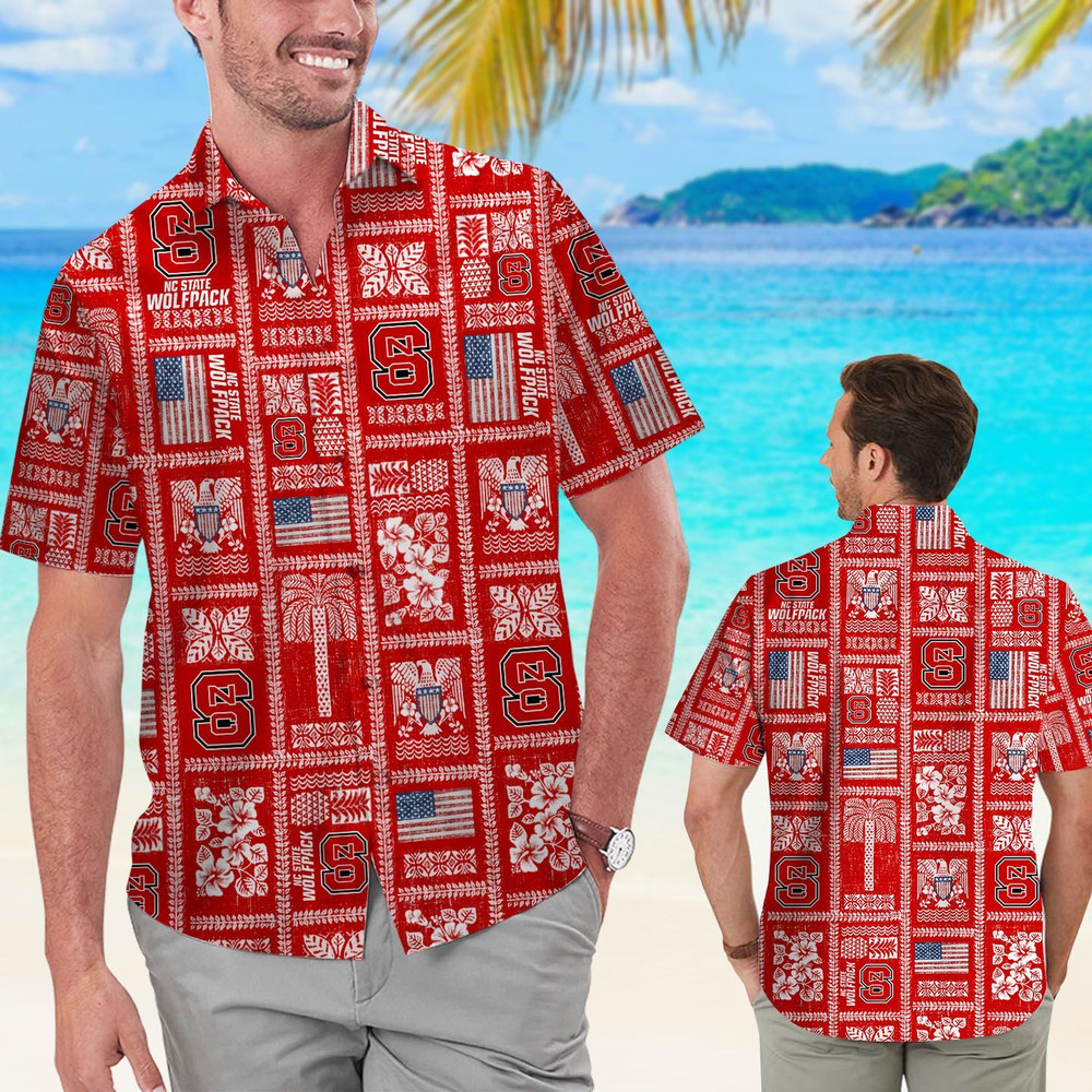 North Carolina State Wolfpack Hawaiian Shirt Hot Trendy Summer 2024