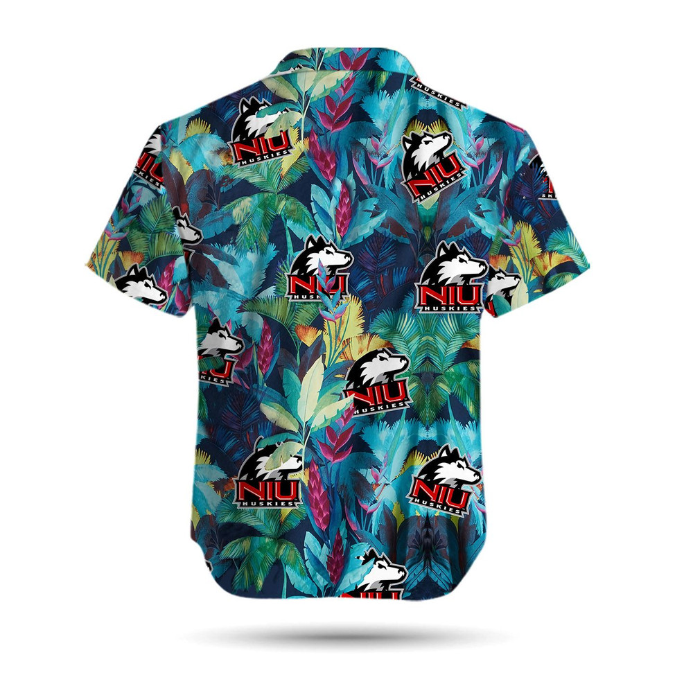 Northern Illinois Huskies Floral Tropical Hawaiian Shirt Hot Trendy Summer 2024 Northern Illinois Huskies Floral Tropical Hawaiian Shirt Hot Trendy Summer 2024