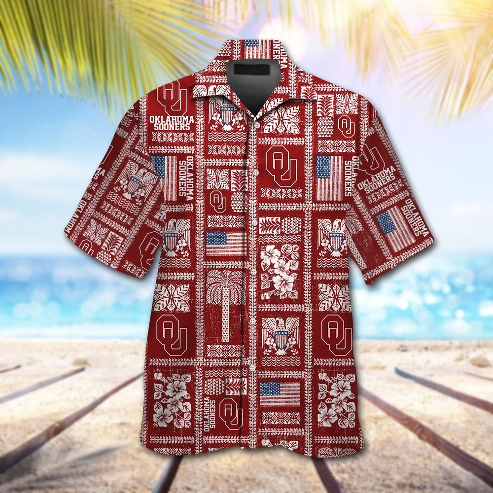 Oklahoma Sooners Hawaiian Shirt Hot Trendy Summer 2024