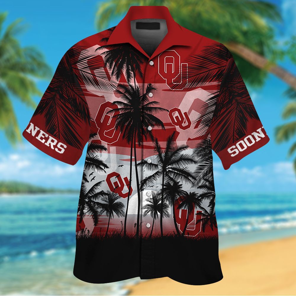 Oklahoma Sooners Tropical Hawaiian Shirt Hot Trendy Summer 2024