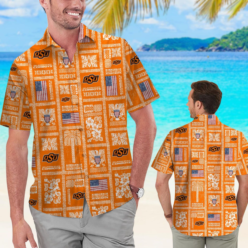 Oklahoma State Cowboys Hawaiian Shirt Hot Trendy Summer 2024