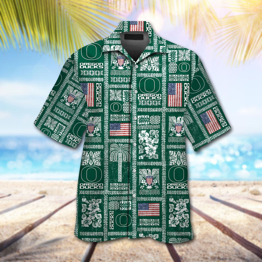 Oregon Ducks Hawaiian Shirt Hot Trendy Summer 2024