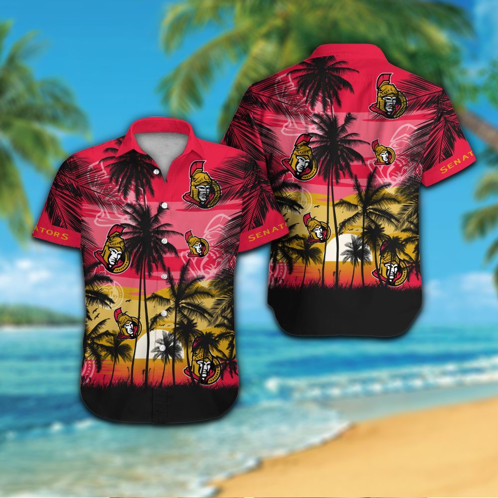 Ottawa Senators Hawaiian Shirt Hot Trendy Summer 2024