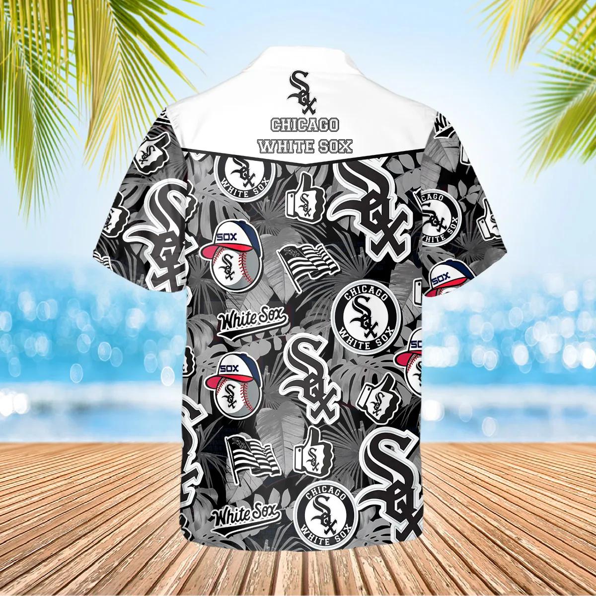 Pattern White Sox Hawaiian Shirt, White Sox Aloha Shirt – Best Clothing For You