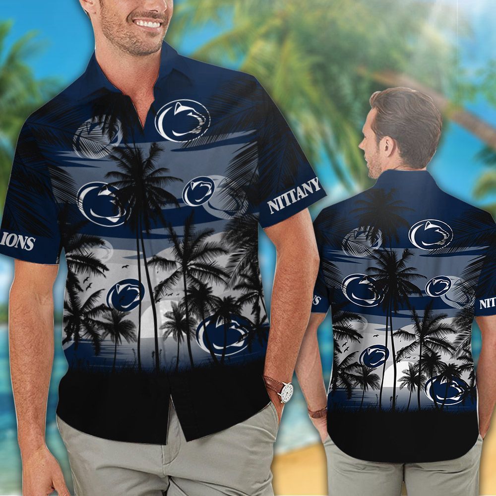 Penn State Nittany Lions Hawaiian Shirt Hot Trendy Summer 2024