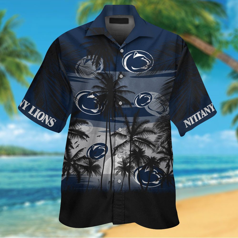 Penn State Nittany Lions Hawaiian Shirt Hot Trendy Summer 2024