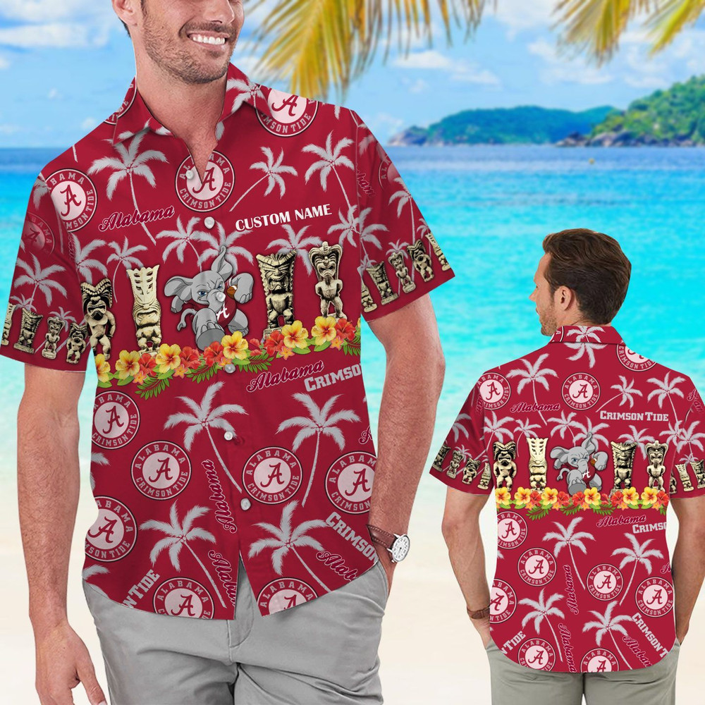 Personalized Alabama Crimson Tide Hawaiian Shirt Hot Trendy Summer 2024