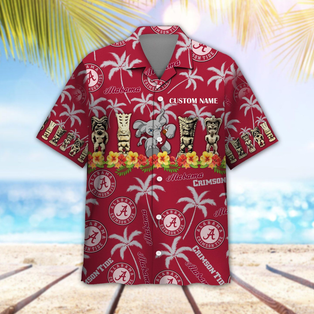 Personalized Alabama Crimson Tide Hawaiian Shirt Hot Trendy Summer 2024