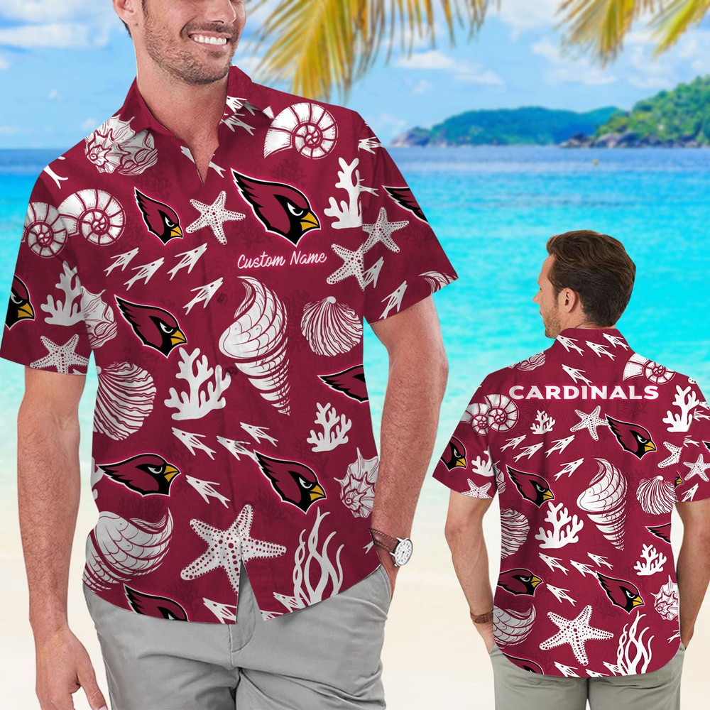 Personalized Arizona Cardinals Hawaiian Shirt Hot Trendy Summer 2024