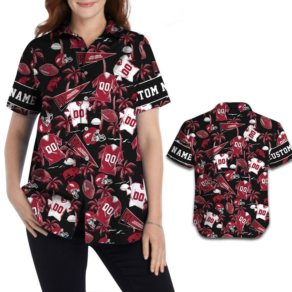 Personalized Arkansas Razorbacks Hawaiian Shirt Hot Trendy Summer 2024