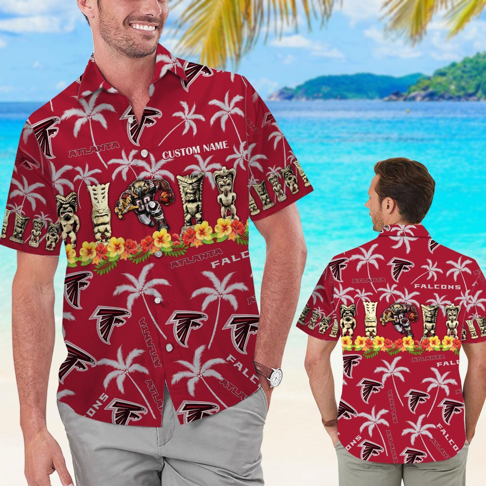 Personalized Atlanta Falcons Hawaiian Shirt Hot Trendy Summer 2024