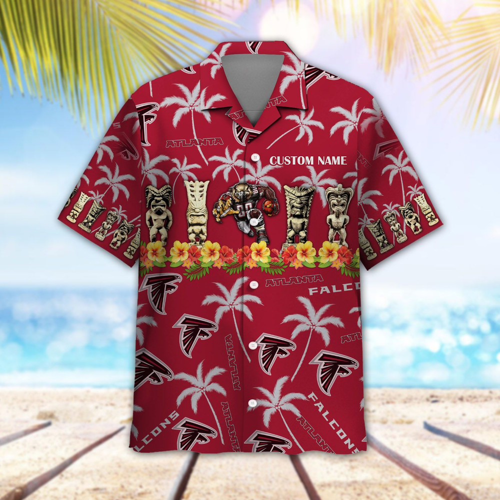 Personalized Atlanta Falcons Hawaiian Shirt Hot Trendy Summer 2024