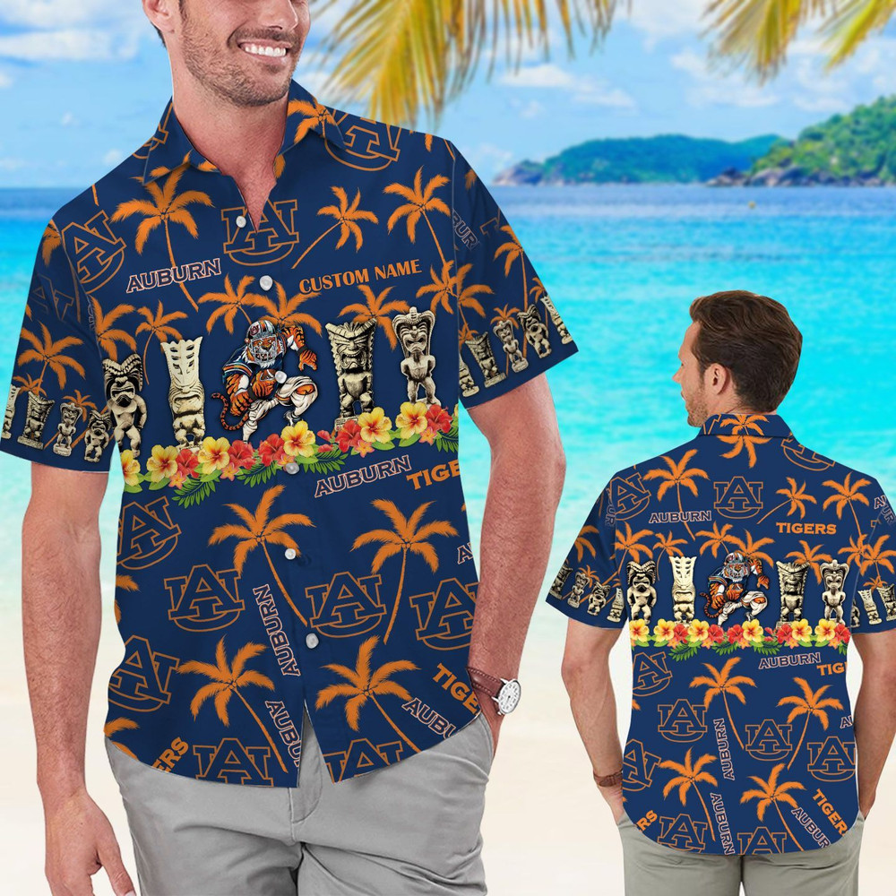 Personalized Auburn Tigers Hawaiian Shirt Hot Trendy Summer 2024