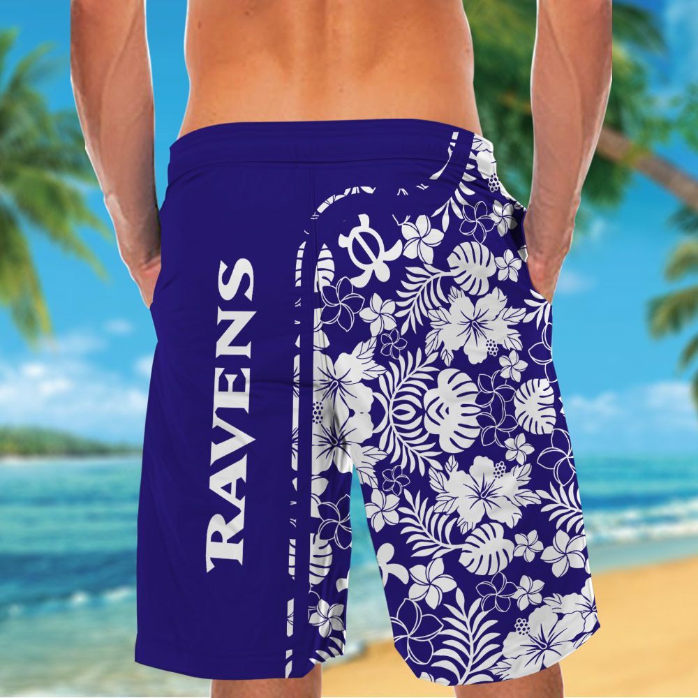 Personalized Baltimore Ravens & Snoopy Hawaiian Shirt Hot Trendy Summer 2024