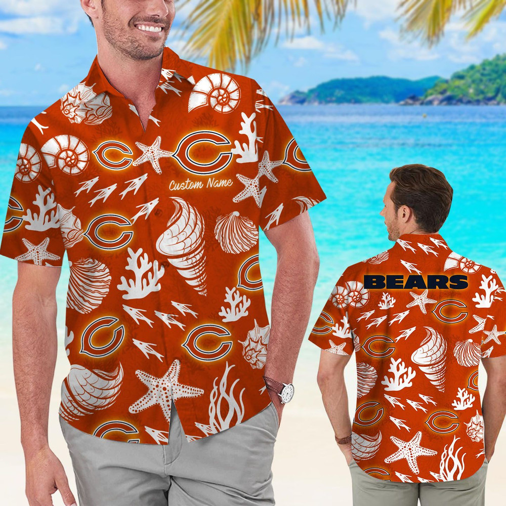 Personalized Chicago Bears Hawaiian Shirt Hot Trendy Summer 2024