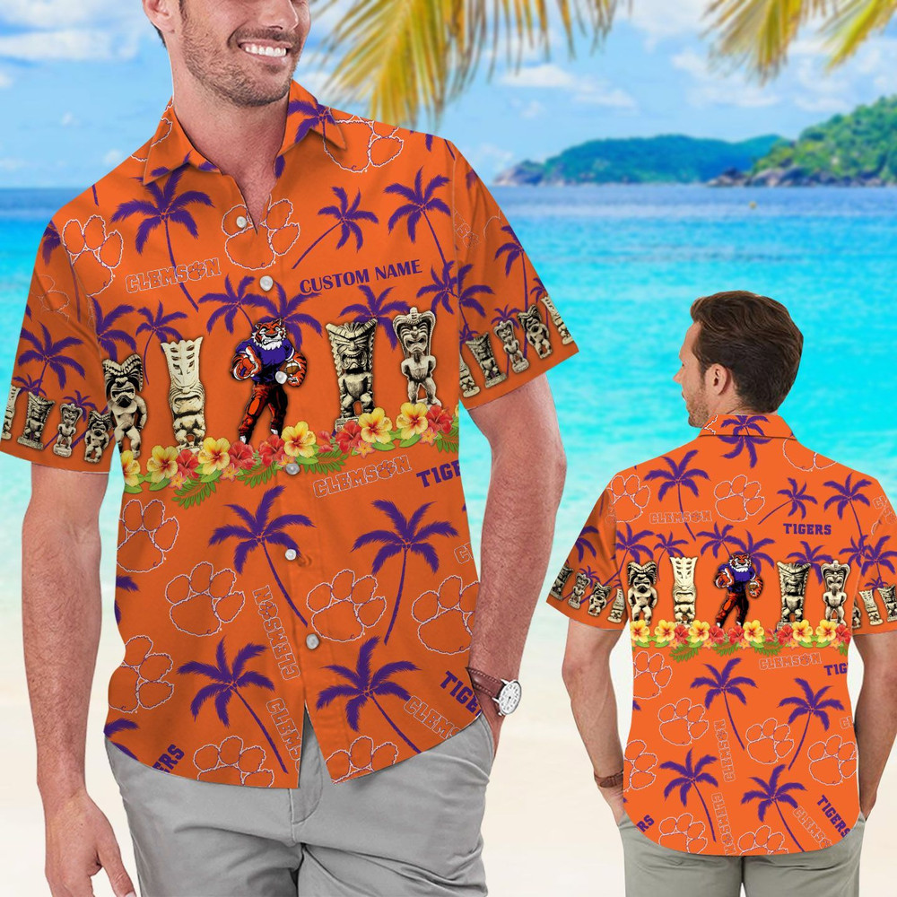 Personalized Clemson Tigers Hawaiian Shirt Hot Trendy Summer 2024