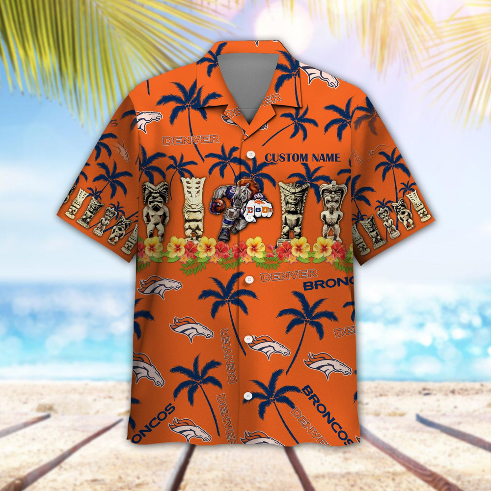 Personalized Denver Broncos Hawaiian Shirt Hot Trendy Summer 2024