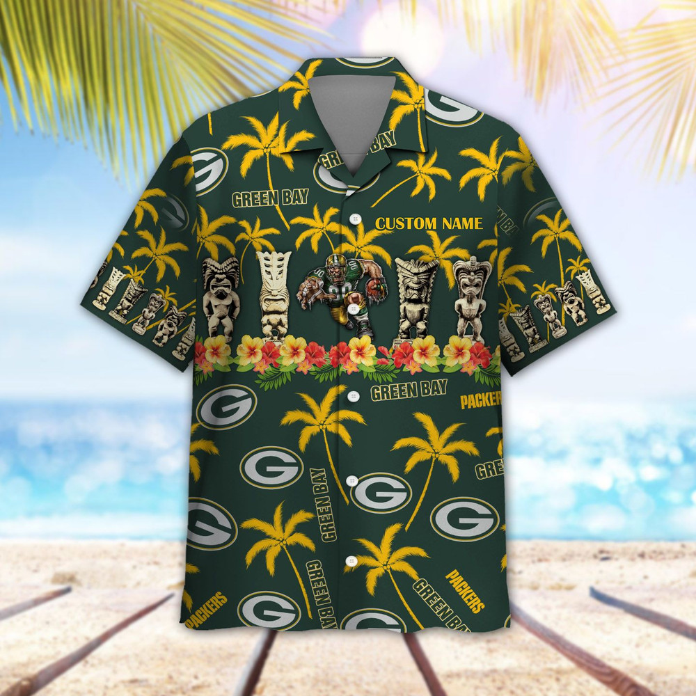 Personalized Green Bay Packers Hawaiian Shirt Hot Trendy Summer 2024