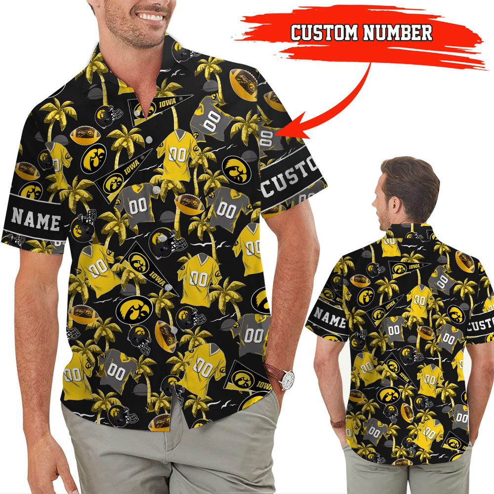 Personalized Iowa Hawkeyes Hawaiian Shirt Hot Trendy Summer 2024