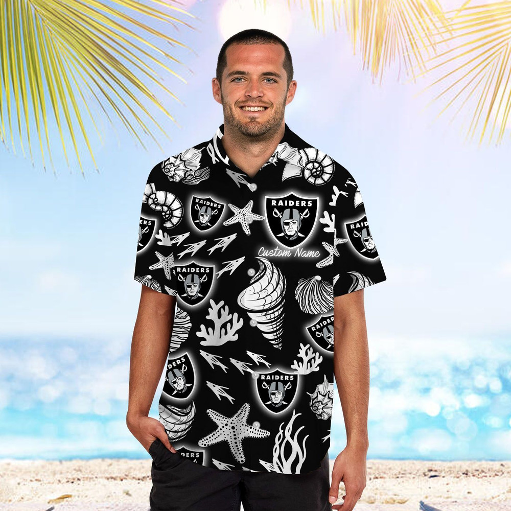 Personalized Las Vegas Raiders Hawaiian Shirt Hot Trendy Summer 2024