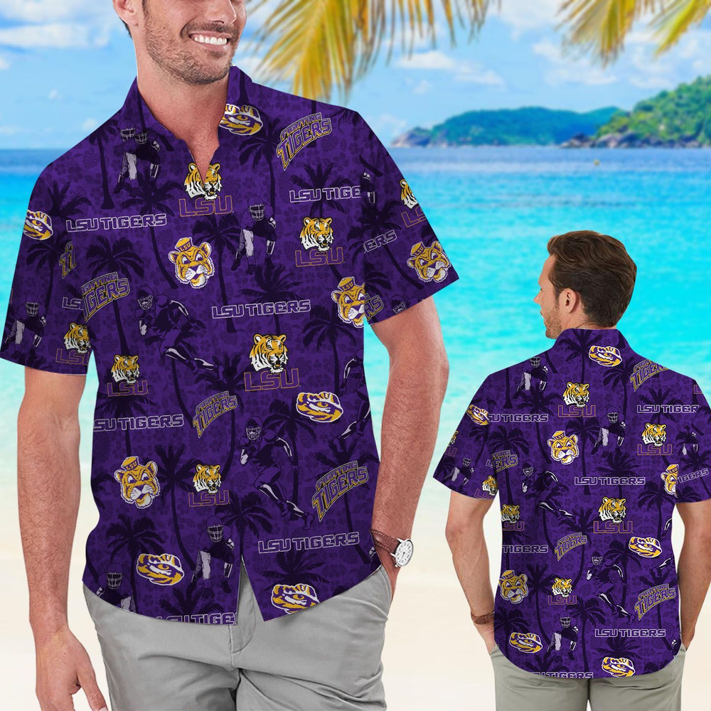 Personalized LSU Tigers Coconut Hawaiian Shirt Hot Trendy Summer 2024