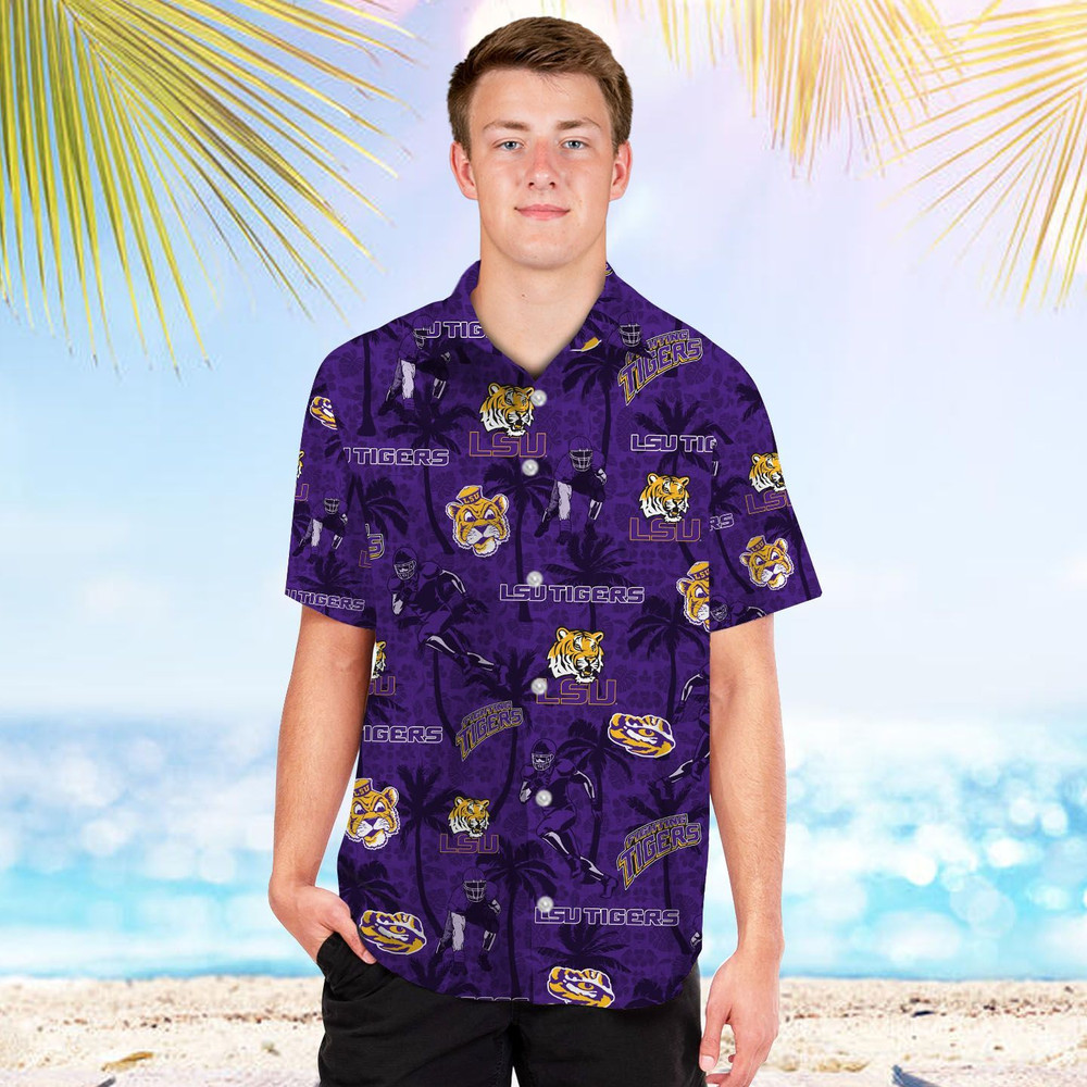 Personalized LSU Tigers Coconut Hawaiian Shirt Hot Trendy Summer 2024