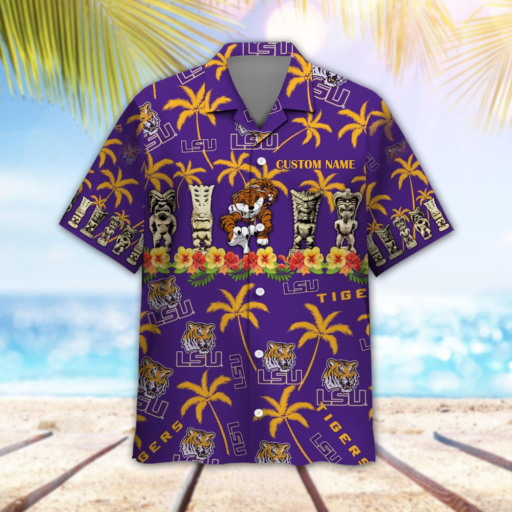 Personalized LSU Tigers Hawaiian Shirt Hot Trendy Summer 2024