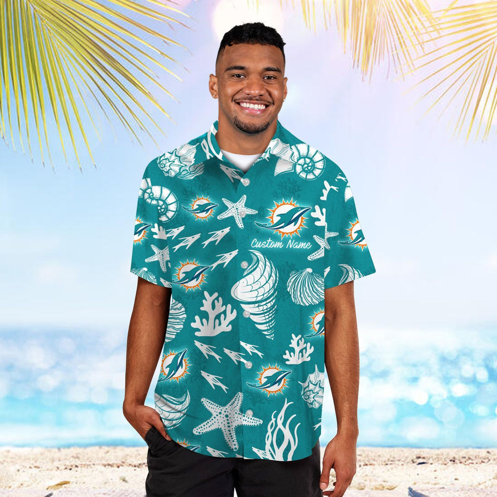 Personalized Miami Dolphins Hawaiian Shirt Hot Trendy Summer 2024