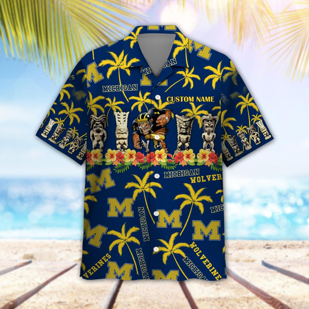 Personalized Michigan Wolverines Hawaiian Shirt Hot Trendy Summer 2024