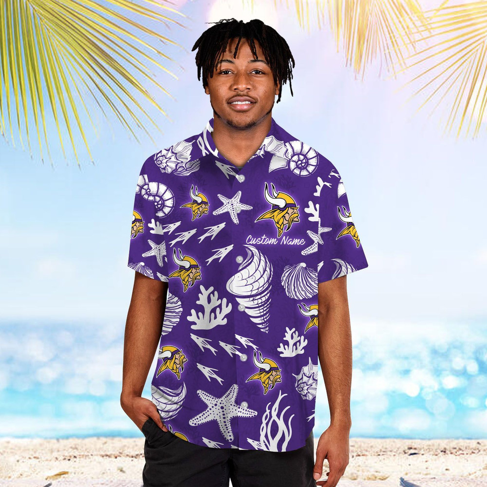 Personalized Minnesota Vikings Hawaiian Shirt Hot Trendy Summer 2024