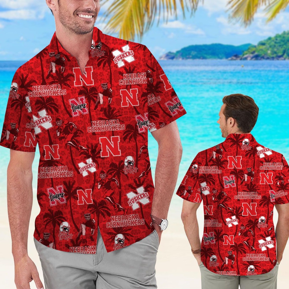 Personalized Nebraska Cornhuskers Coconut Hawaiian Shirt Hot Trendy Summer 2024