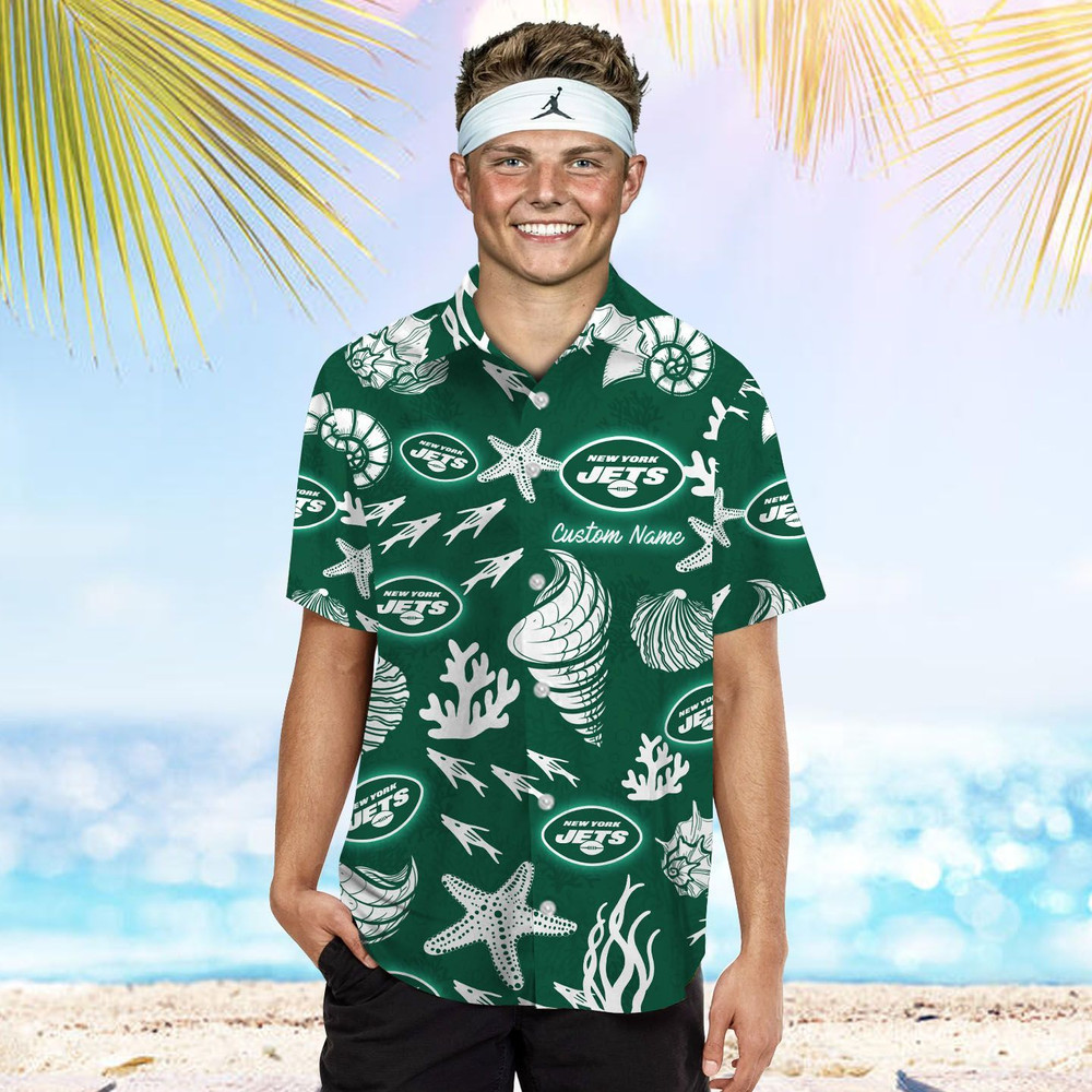 Personalized New York Jets Hawaiian Shirt Hot Trendy Summer 2024