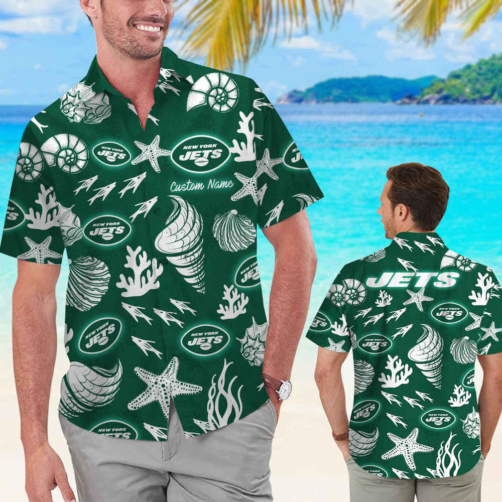 Personalized New York Jets Hawaiian Shirt Hot Trendy Summer 2024