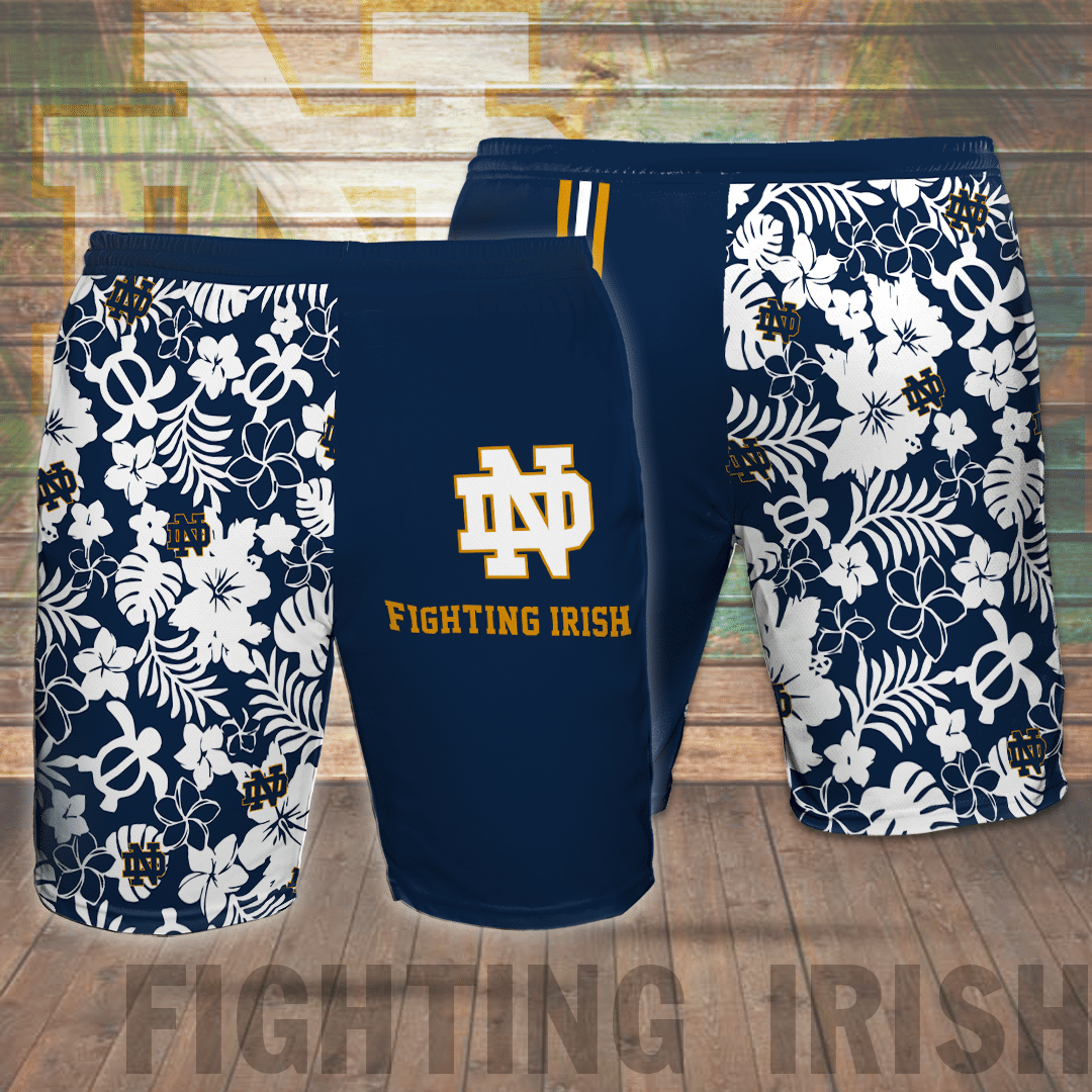 Personalized Notre Dame Fighting Irish Hawaiian Shirt Hot Trendy Summer 2024