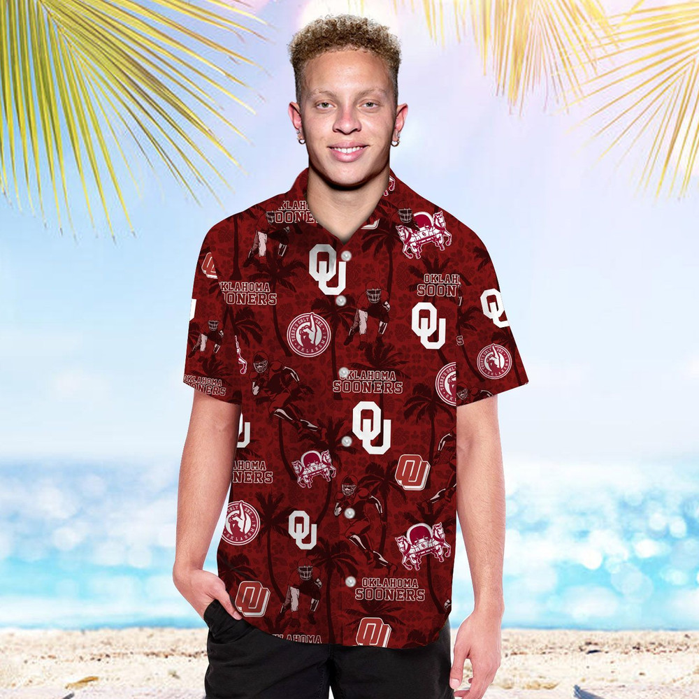 Personalized Oklahoma Sooners Coconut Hawaiian Shirt Hot Trendy Summer 2024