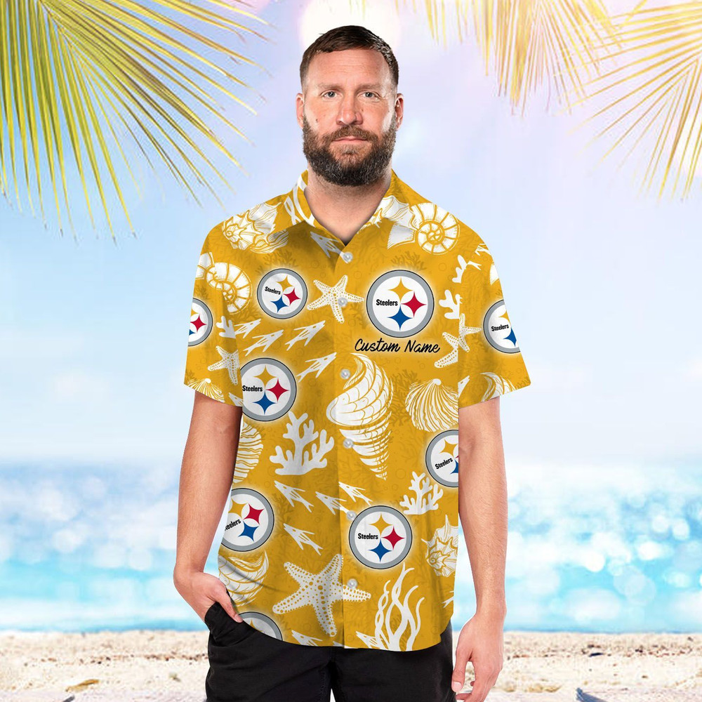 Personalized Pittsburgh Steelers Hawaiian Shirt Hot Trendy Summer 2024