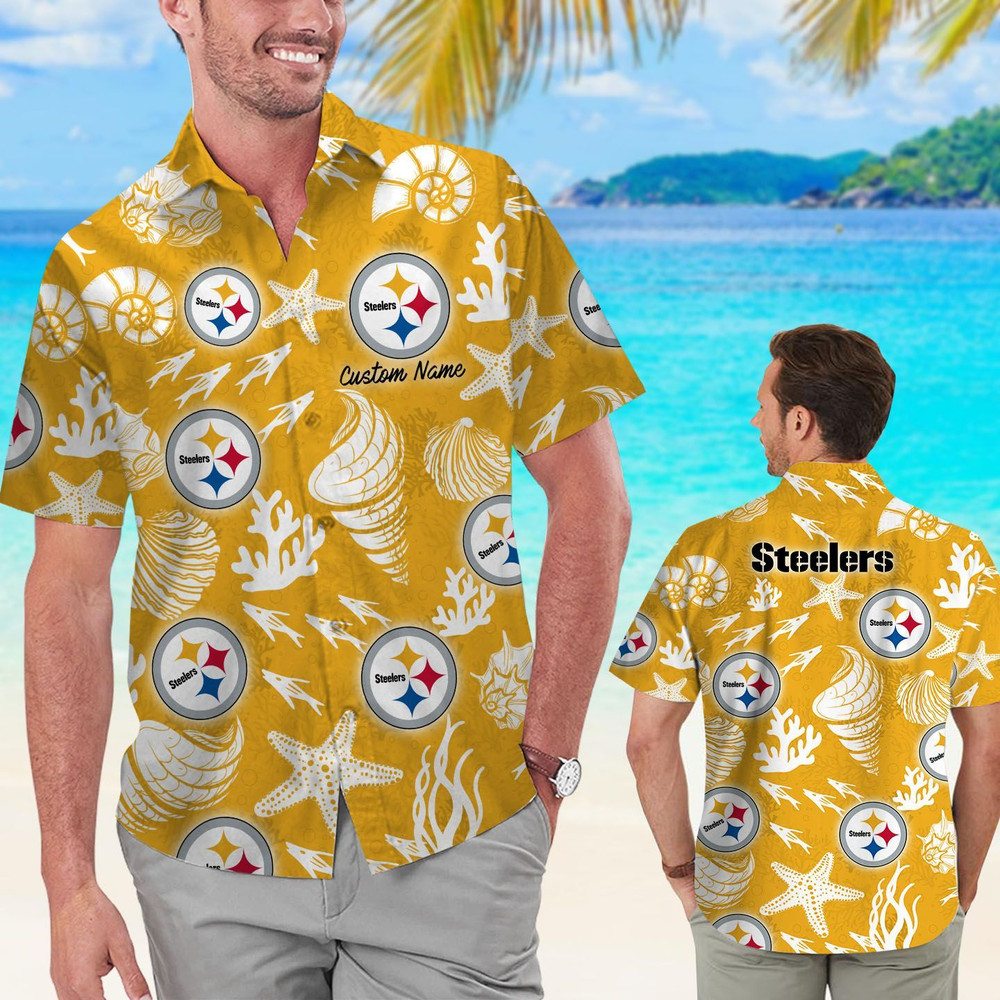 Personalized Pittsburgh Steelers Hawaiian Shirt Hot Trendy Summer 2024