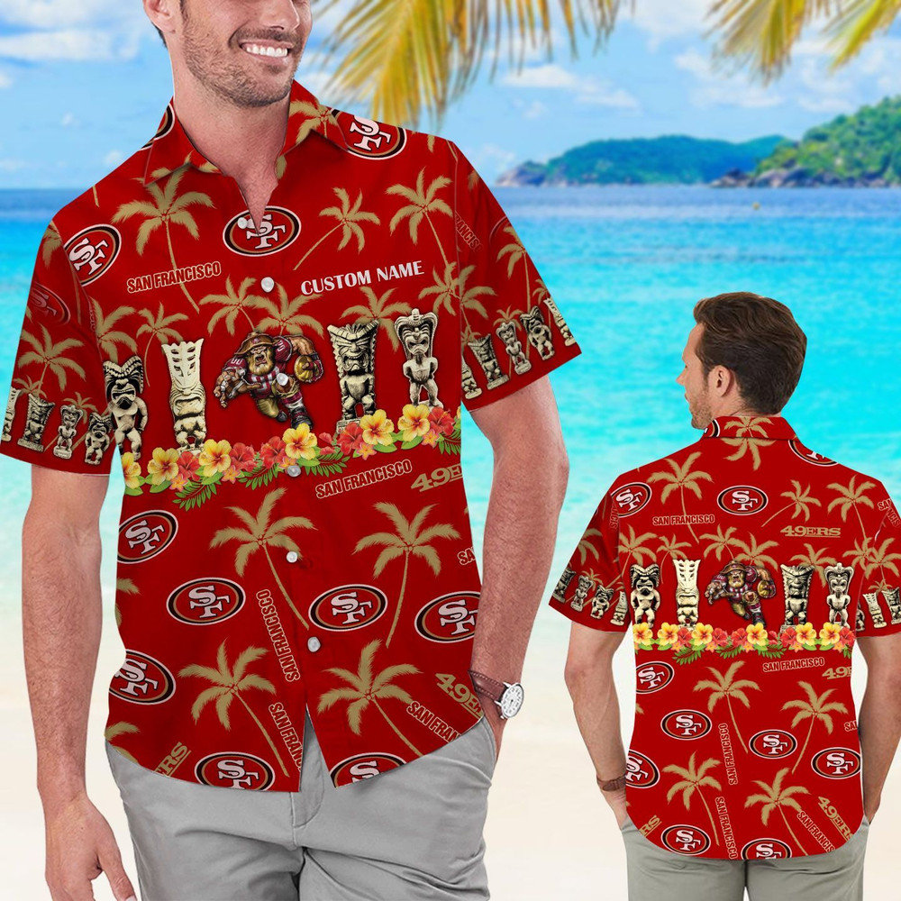 Personalized San Francisco 49ers Hawaiian Shirt Hot Trendy Summer 2024